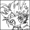 Vash as a cute little bunny